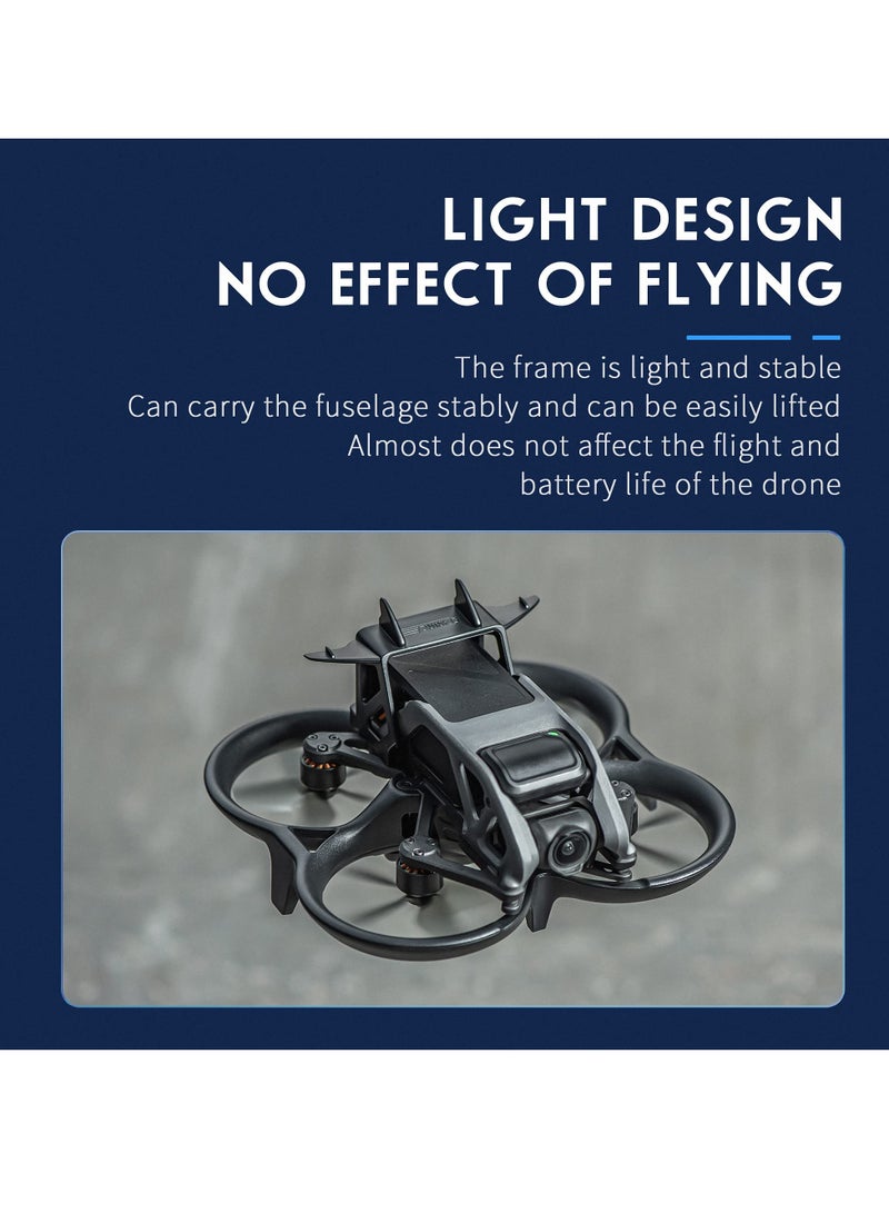 Excefore Battery Anti-Release Buckle for DJI Avata, Battery Protection Holder, Low-Air Resistance Rear Wing Tail Fin Fixed Stabilizer, Battery Anti-Release Accessories  - Image 5