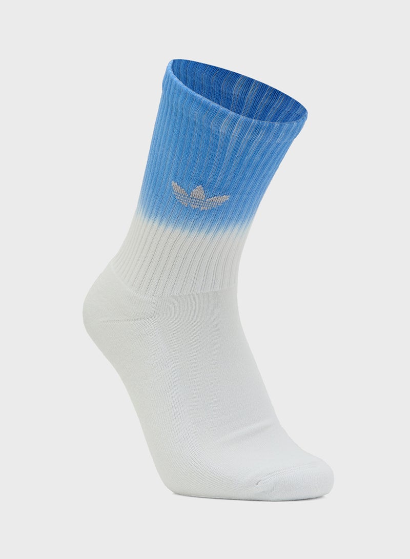 adidas Originals 3 Pack Ombre Crew Socks  - Image 3