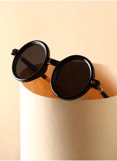 Haute Sauce Polarized Full Rim Round Sunglasses For Women  - Image 2