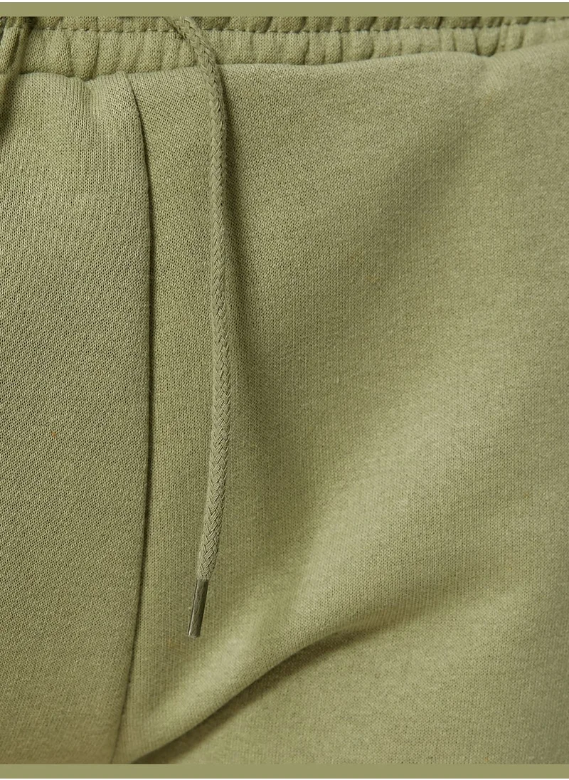 كوتون Basic Shorts Drawstring Pockets