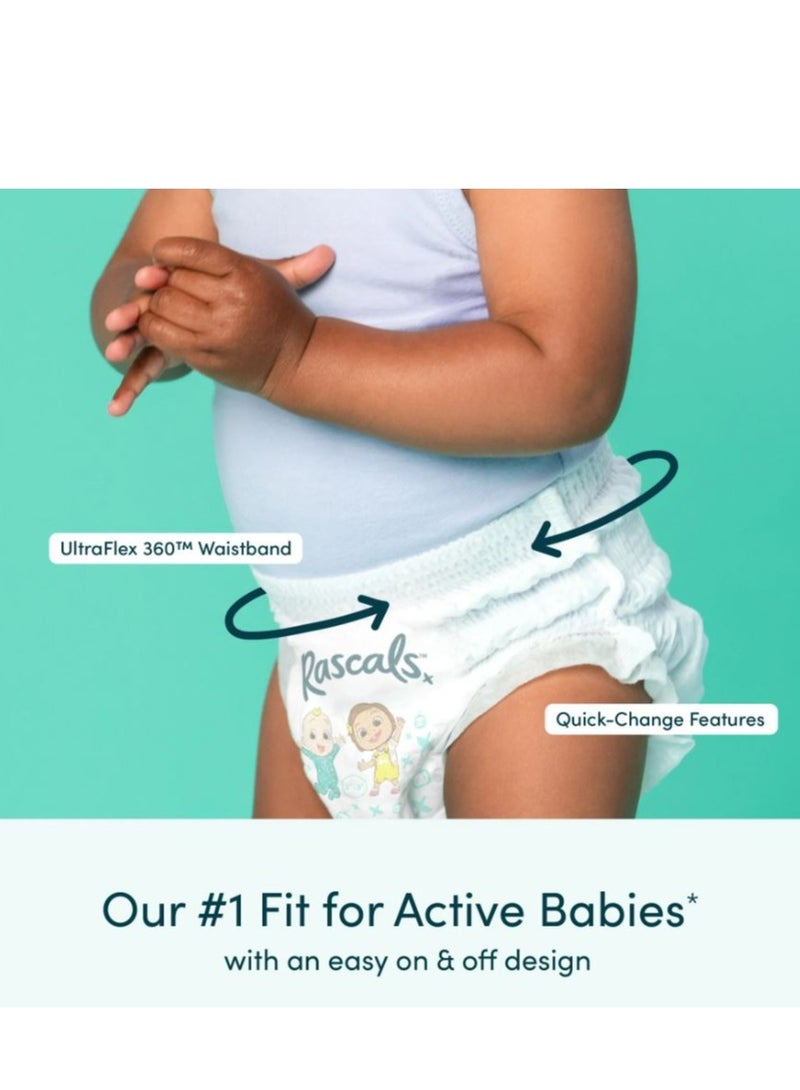 Rascals Training Diaper Pants Cocomelon Edition - Easy Pull Up Design Diaper Pants - Soft & Comfortable Baby Diaper Pants Size 6 - Ultra Flex 360 Waistband 15-20 kg - Jumbo Box (44 Count) - Image 3