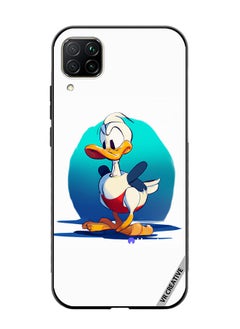 Protective Case Cover For Huawei Nova 7i/P40 Lite Donald Duck Design Multicolour