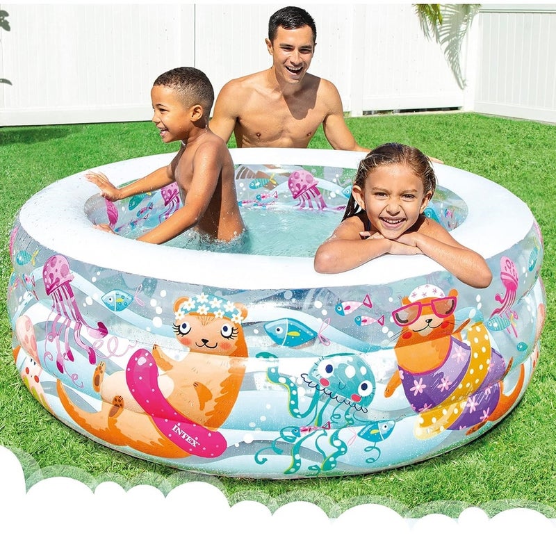 Intex - Inflatable Aquarium Swimming Pool 152x56 cm - 58480NP - Image 3