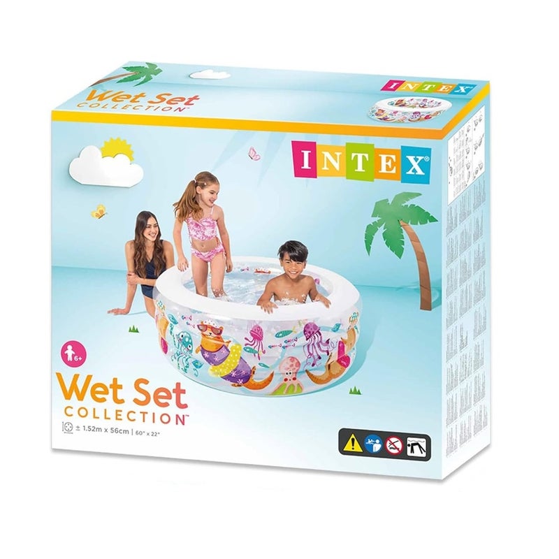 Intex - Inflatable Aquarium Swimming Pool 152x56 cm - 58480NP - Image 2