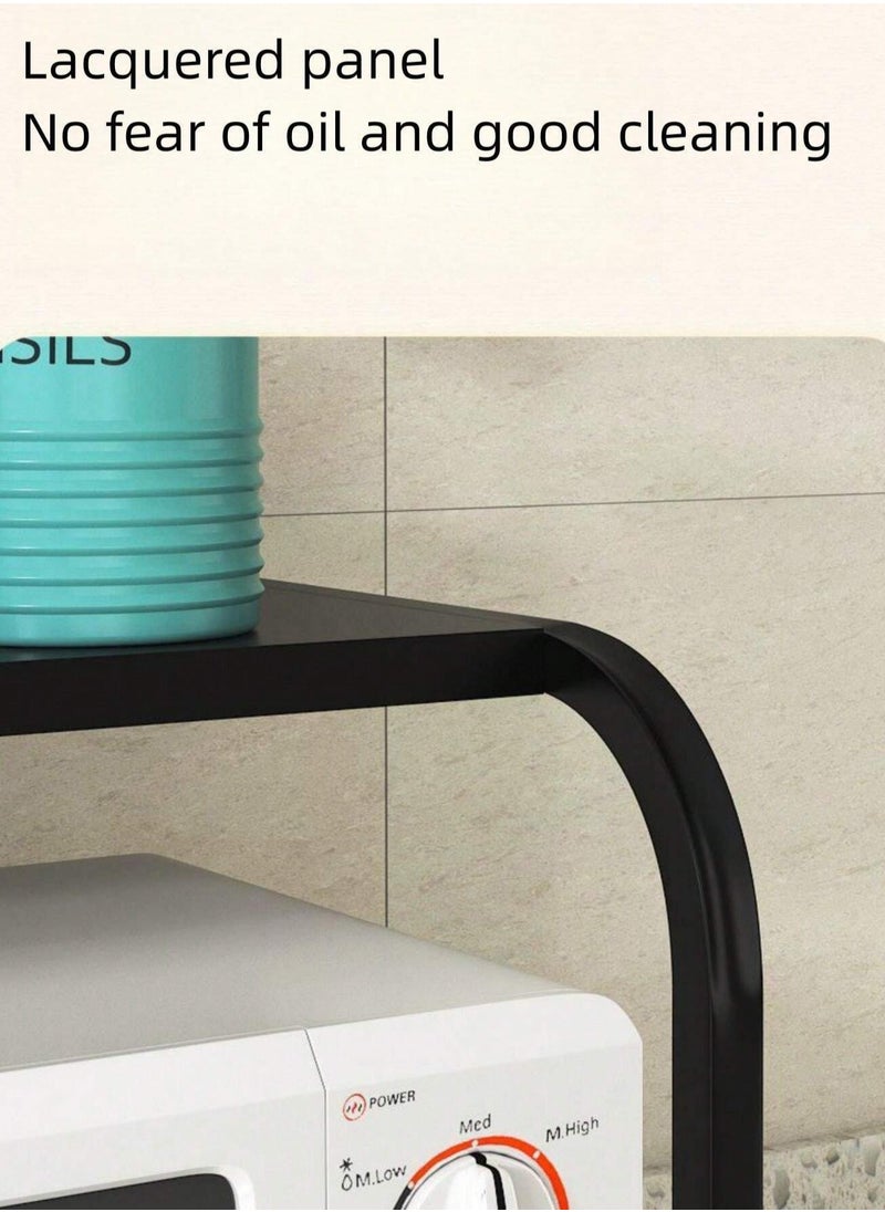 OQUERA - Versatile Kitchen Shelf and Microwave Oven Rack - Multi-functional Storage Solution for Organizing and Storing Kitchen Items - Image 1