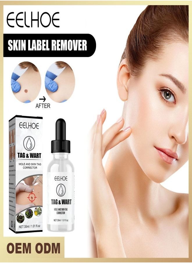EELHOE - Organic Tags Solutions Serum, Mole Corrector Skin Tag Remover, Organic Skin Spot Purifying Serum Tags Free Mole & TAG Removal New-All Natural (1Pcs) - Image 1