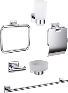 HESANIT Infinity 6Pcs Bathroom Accessories Set KSA | Riyadh, Jeddah