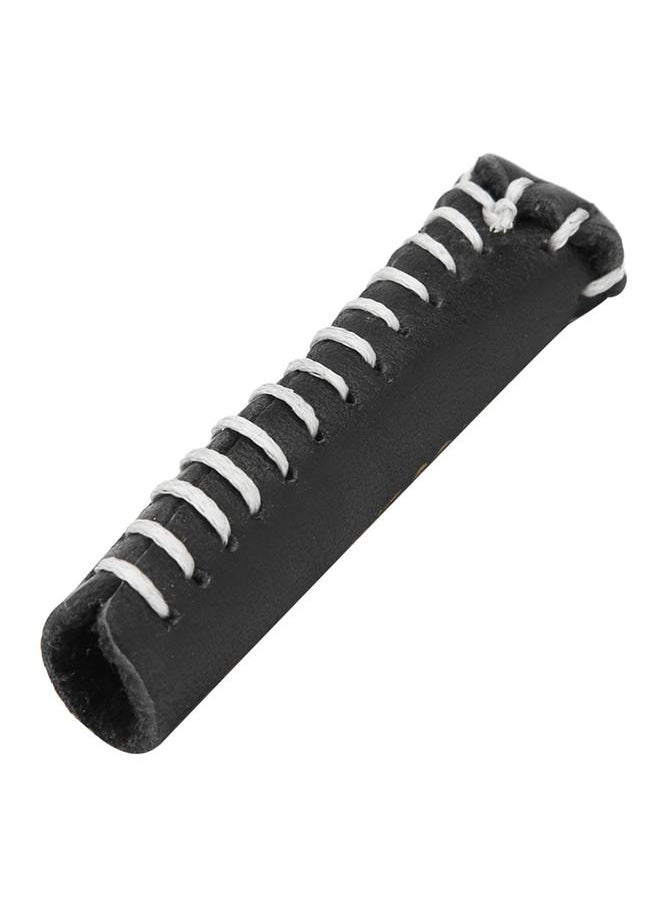 Thoraya Professional Durable Leather Snooker Cue Tip Head Protective Cover Billiard Stick Protector AccessoriesBlack  - Image 3