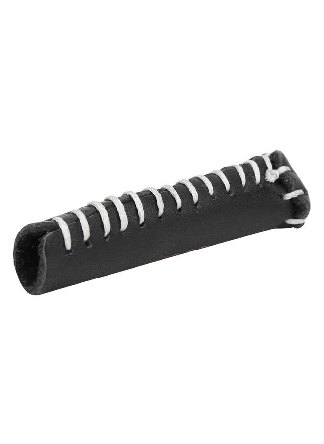 Thoraya Professional Durable Leather Snooker Cue Tip Head Protective Cover Billiard Stick Protector AccessoriesBlack  - Image 5