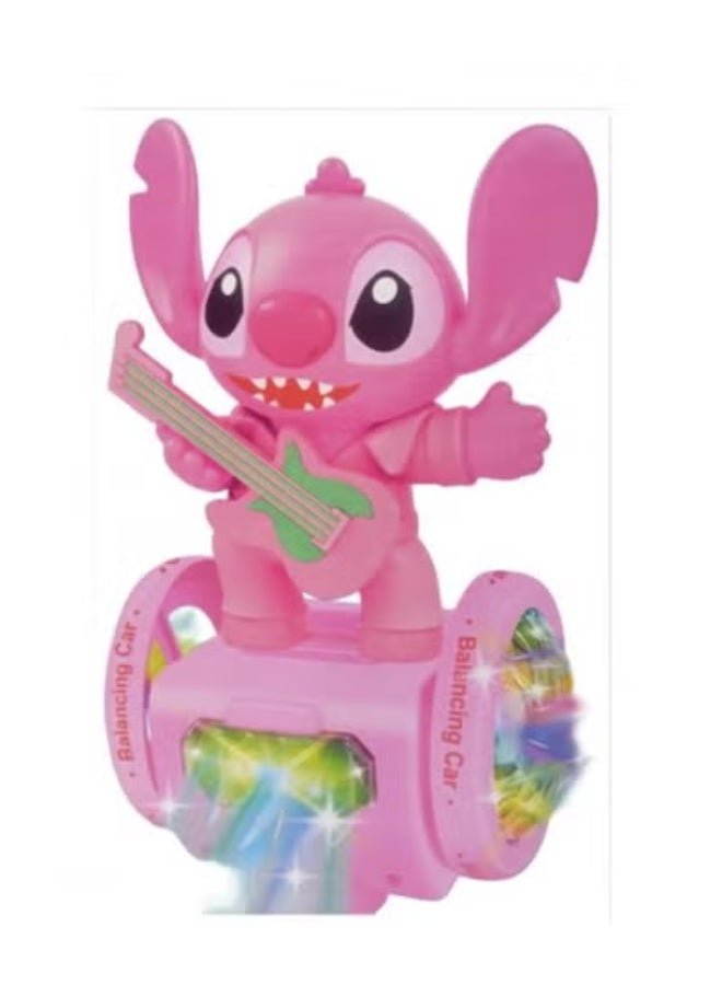 ستيتش مركبة توازن كهربائية عالمية للأطفال بتصميم شخصية ستيتش المرحة مع إضاءة ليلية مبهرة وحركة دوران 360 درجة وموسيقى مبهجة-العاب اطفال - العاب حركه-لعبه -لعبة الكترونية للاطفال-لعبة تفاعلية للاطفال-العاب اطفال تعليمية-هدايا للاطفال-العاب موسيقية للاطفال - Image 1