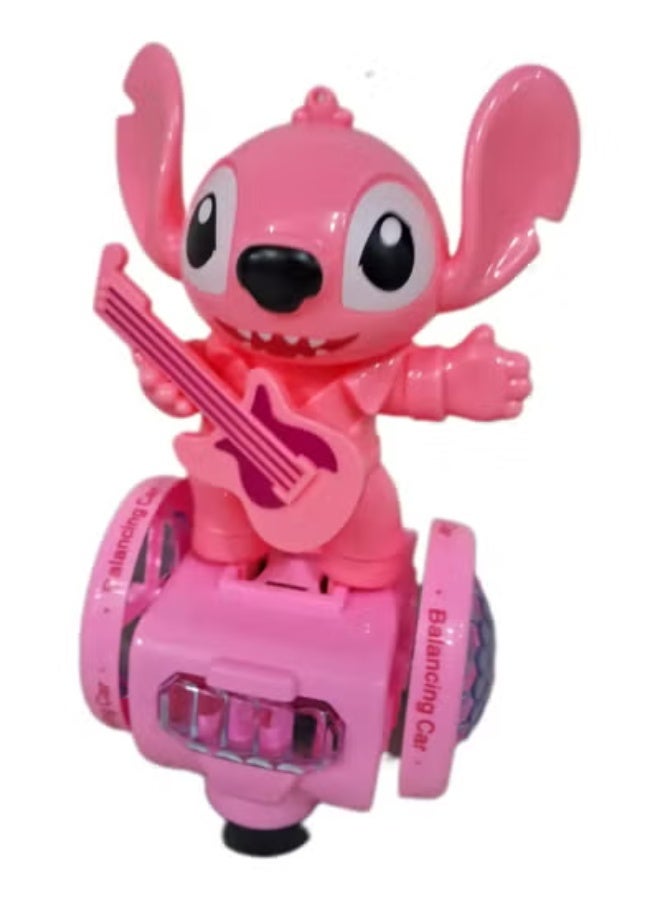 ستيتش مركبة توازن كهربائية عالمية للأطفال بتصميم شخصية ستيتش المرحة مع إضاءة ليلية مبهرة وحركة دوران 360 درجة وموسيقى مبهجة-العاب اطفال - العاب حركه-لعبه -لعبة الكترونية للاطفال-لعبة تفاعلية للاطفال-العاب اطفال تعليمية-هدايا للاطفال-العاب موسيقية للاطفال - Image 2