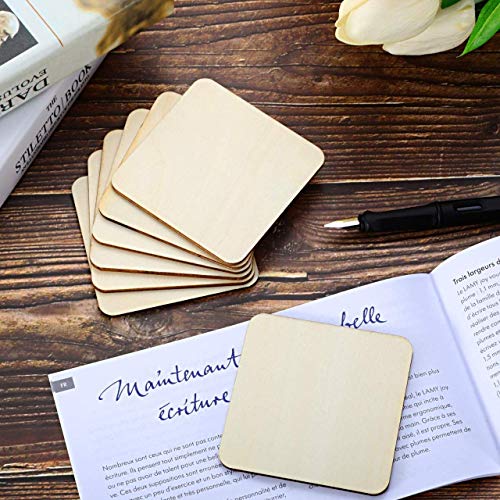 Fiddlys Wooden Coaster Set of 6 | Beautiful Decorative Coaster for Tea & Coffee Cups, Mugs & Glasses | Elegant Table Décor & Gift Set | Eco-Friendly - Image 2