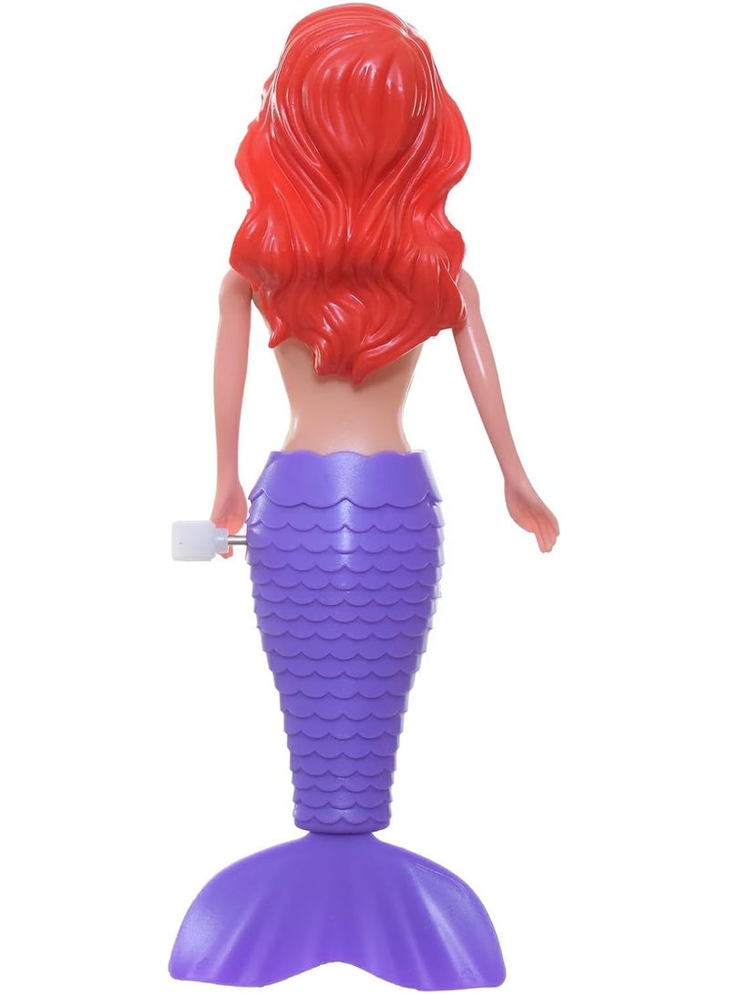 The Delicate Mermaid Doll – Mermaid Dream! A delightful mermaid doll with a beautiful design, featuring shimmering red hair and a distinctive purple tail. Perfect for water play.  A lovely gift for girls who love the sea. A fun toy that fosters imagination and creativity! - Image 2