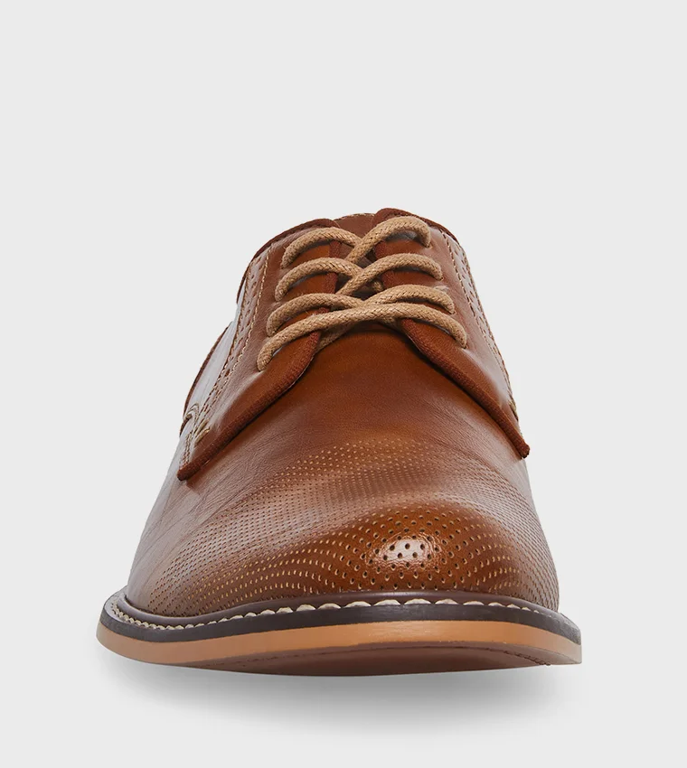 Steve Madden M Alk Dark Brown Men's Lace-Up Shoes