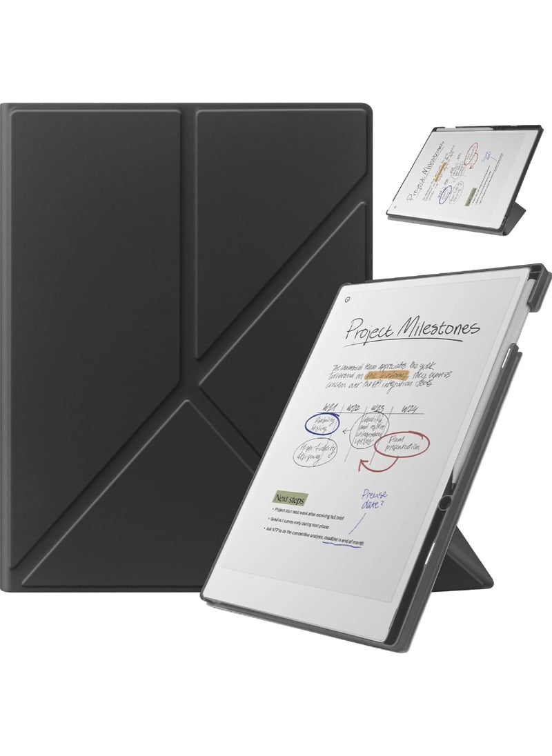 Rock Pow - Case for Remarkable Paper Pro 11.8” (2024 Released), with Stable Folding Stand Design and Pen Pocket, fit Remarkable Paper Tablet with 11.8” Color Display,Auto Sleep/Wake - Image 1