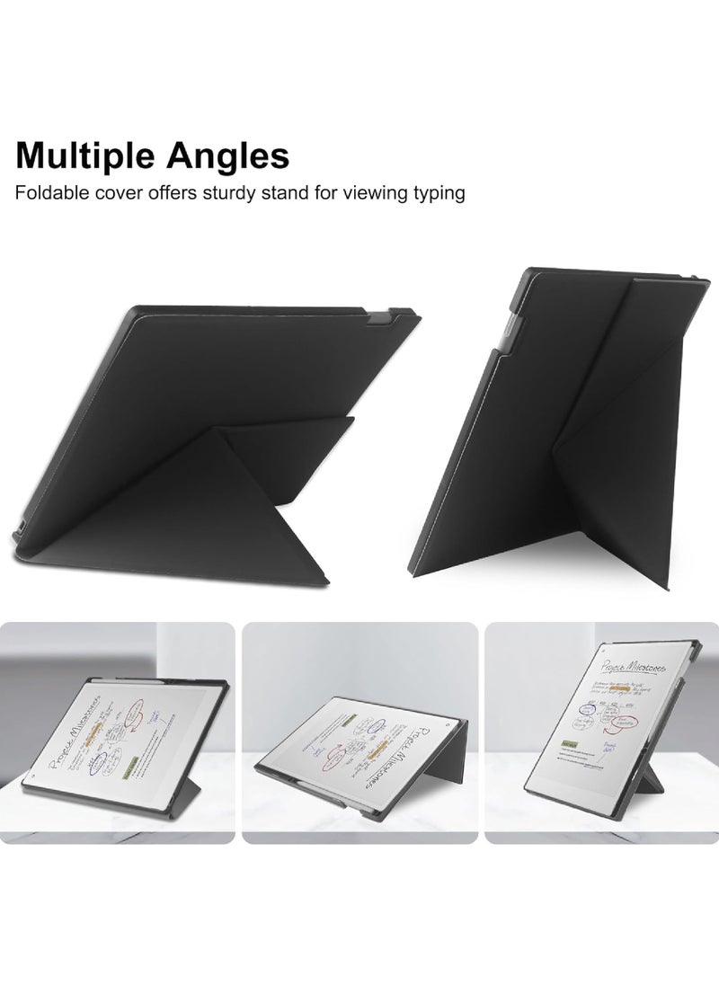 Rock Pow - Case for Remarkable Paper Pro 11.8” (2024 Released), with Stable Folding Stand Design and Pen Pocket, fit Remarkable Paper Tablet with 11.8” Color Display,Auto Sleep/Wake - Image 1