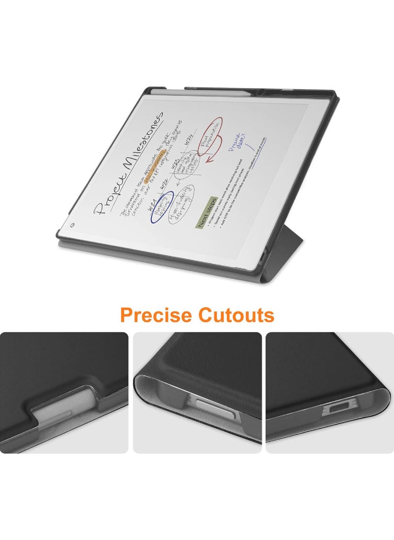 Rock Pow - Case for Remarkable Paper Pro 11.8” (2024 Released), with Stable Folding Stand Design and Pen Pocket, fit Remarkable Paper Tablet with 11.8” Color Display,Auto Sleep/Wake - Image 1