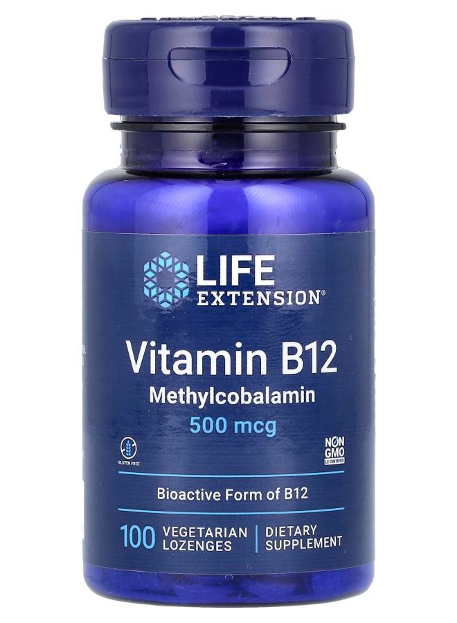 فيتامين ب12 ميثيلكوبالامين 500 ميكروغرام 100 حبة نباتية