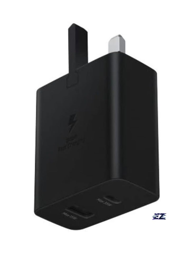 ELTRAZONE 35W Wall Charger Duo, Black – Dual USB Fast Charging Adapter for Phones, Tablets, Laptops, and More – Compact & Reliable Power Supply  - Image 2