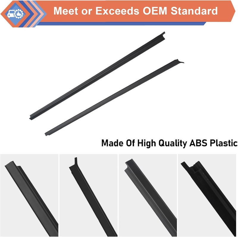 ZONFANT Car Outer Door Window Moulding Trim Seal - Image 4