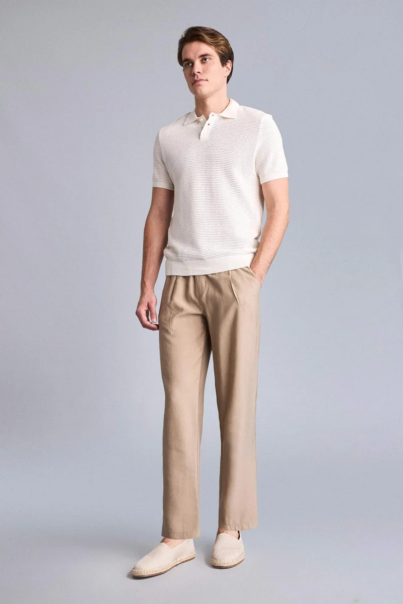 Defacto  Relax Fit Large Trousers for Men | Best Price UAE