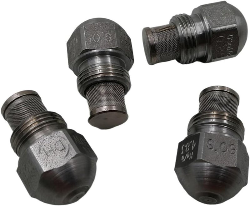 Fuel Oil Nozzle, Solid Spray, Diesel Burner Injection, Combustion Jet, Boiler Heater, 0.65-26 USgal/H, 60 Degree,with Filter - Image 4