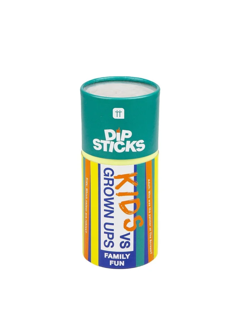 توكينج تيبلز Dipsticks Game Kids Vs Adults