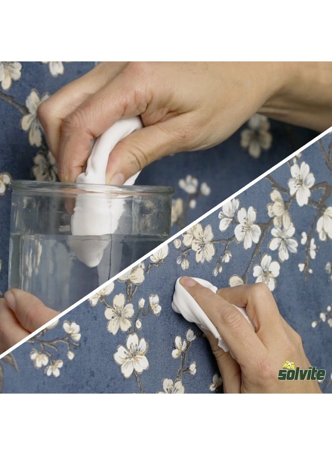 Generic - Solvite  1574677 Overlap  Border Ready to Use Wallpaper Paste for Hanging Borders  Overlapping Seams Strong Glue Easy-to-Use Wallpaper Glue for Quick Wallpaper Repairs 1x240g - Image 1