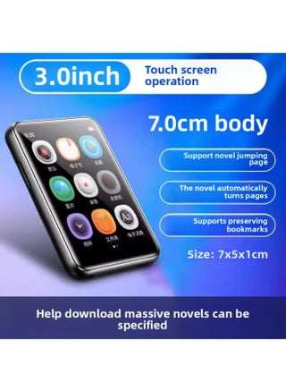 MP4 Novel Mp5 E-book Reader Bluetooth MP3 Walkman Student Version Senior High School Mp6p7-Body Color:3.0inch Touch Screen Version [bluetooth 6.0/long Battery Life Model]-Memory Capacity:32g [more Than 2,000 Types Of Novels + Songs + Movies Have Been Placed] - Official Standard Configuration - pzsku/Z4C2A81500F6E1BE2DA3AZ/45/1746221703/3469330f-2873-4f95-a05a-a16676eb2361
