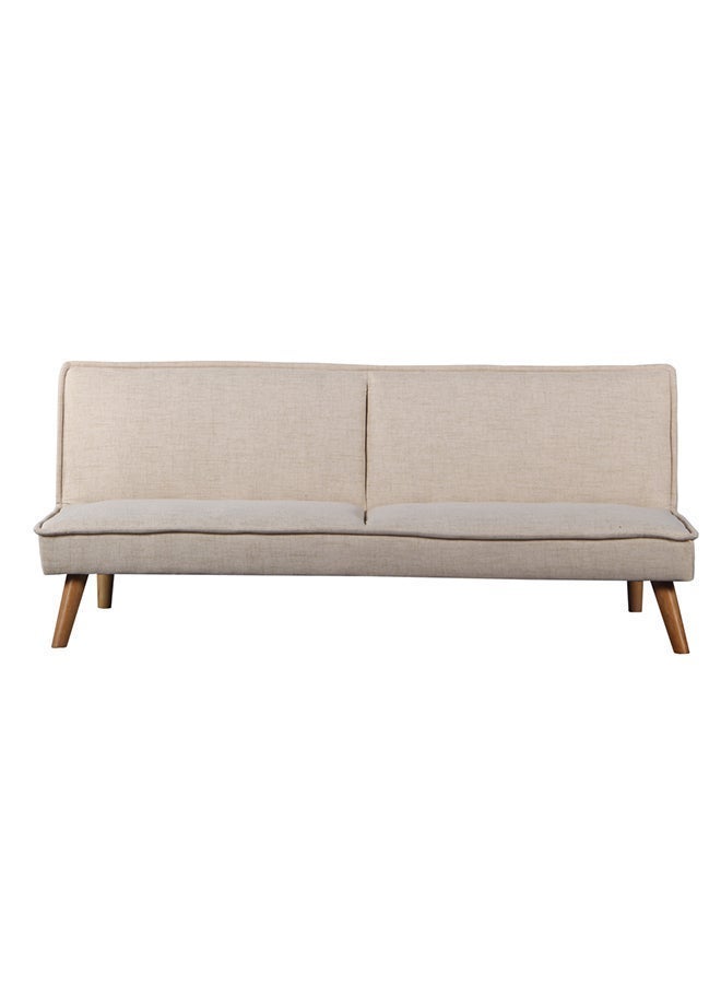 ايست من نون Classic 3 Seats Sofa Bed with Adjustable Backrest, Convertible Sofa Couch and Bed for Efficient Home, Small Spaces, Living Room or Office 180 x 88 x 77 CM, Beige - Image 3