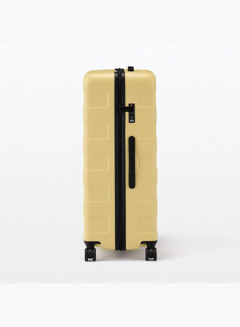 MUJI Hard Carry Bag With Stopper & Adjustable Carry Bar, 105 L