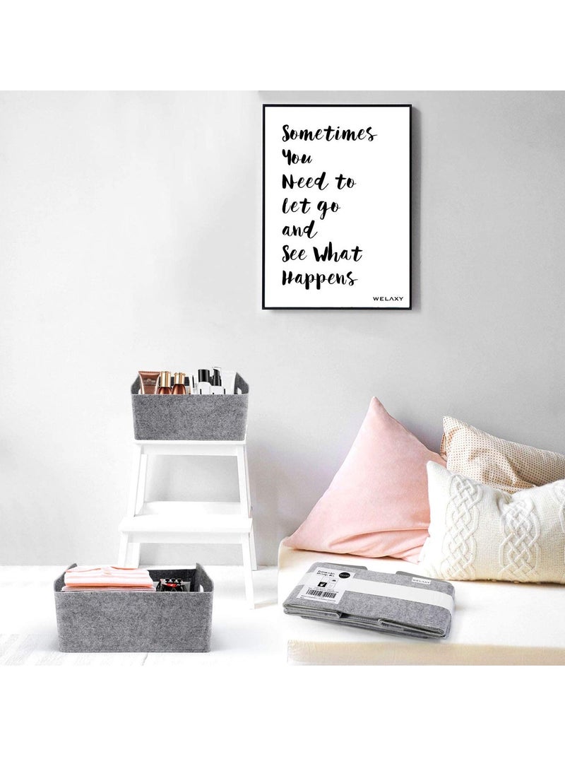 Storage Basket Felt Foldable Drawer Organizer Bin Cube Shelf Small box for Kids Toys Books Clothes Office Bedroom Closet Babies Nursery organizing - Image 5