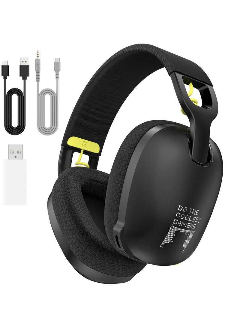 أونيكوما سماعة رأس ONIKUMA B2 مزودة بتقنية البلوتوث 2.4 جيجا بايت سلكية لاسلكية بثلاثة أوضاع خفيفة الوزن لألعاب الرياضة الإلكترونية - Image 1