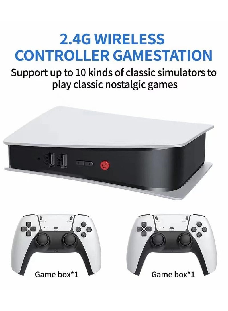 4K Built-in 15000 Games 2.4G Wireless Controller 9 Simulators HDMI Double Joystick Built-in Stereo for Handle Game Console - Image 2
