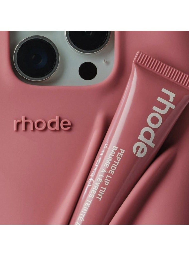 Rhode iPhone 16 Pro Max Case with Lip Gloss ,Mobile phone case Lipstick Set (Salty Tan), Shockproof, scratch-resistant, portable, Rhode Applicable toiPhone 16 Pro Max - Image 2