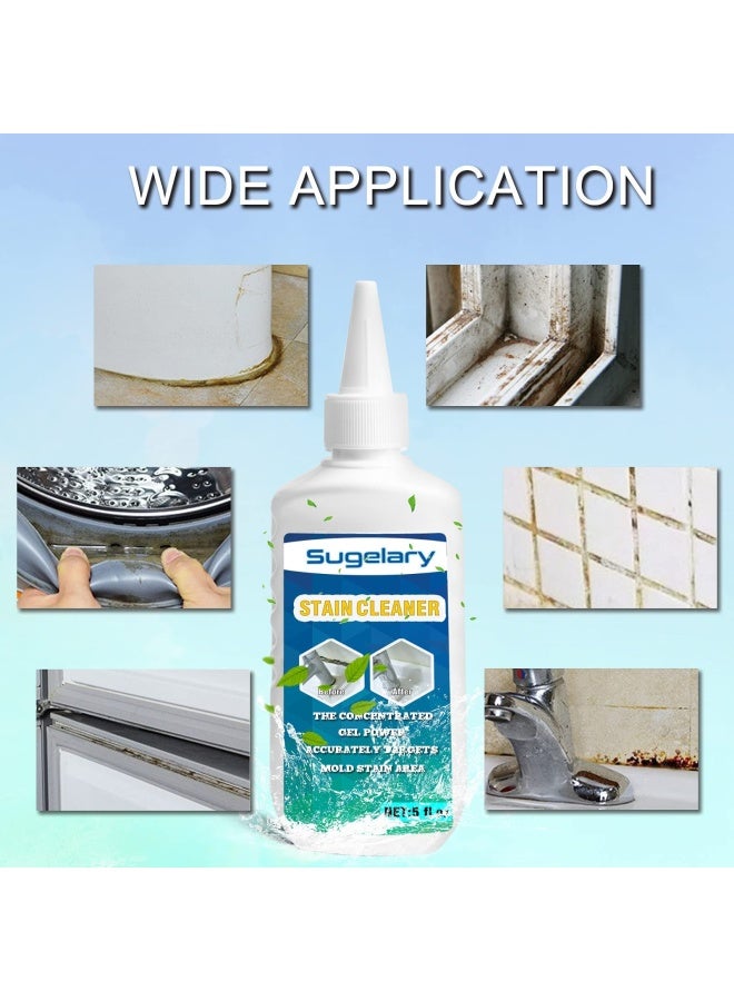 Sugelary Mold Remover Gel  Household Washing Machine Cleaner for Washing Machine  Refrigerator Strips  Grout Cleaner Best for Home Sink  Kitchen  Showers 1Pack  - Image 4