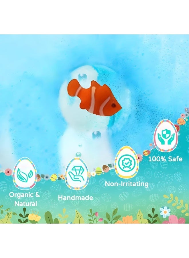 Bath Bombs for Kids with Surprise Inside, 20 Pack Kids Bath Bomb Gift Set with Animal Toys, Colorful Bubble Fizzy Bath Bombs for Easter Basket Stuffers, Birthday Gift for Girls Boys (20PC) - Image 4