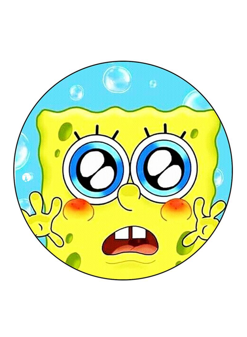 RKN Spongebob Printed Mouse Pad Multicolour