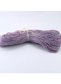 Toptan Bulurum Wholesale Find Purple Color Hank Paper Yarn Bag Yarn Supla Yarn No:80 - (550-600 Gr) 