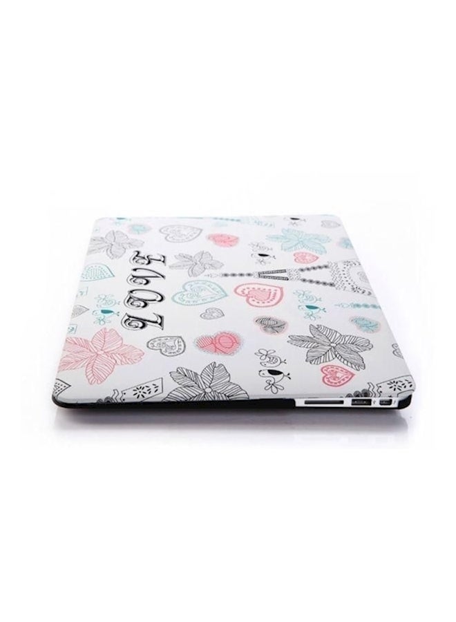 NIBEMINENT Printed Rubberized Hard Cover Case For Apple Macbook Air 13/13.3 Inch Multicolour  - Image 1