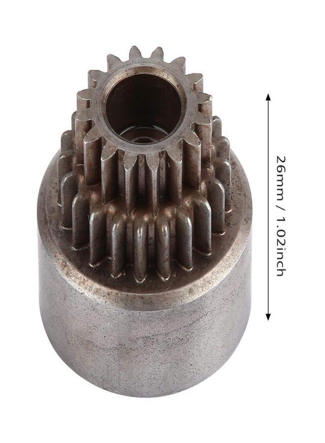 Dilwe RC Car Clutch Bell, 02023 Metal Clutch (Double Gears) for HSP 94122 1/10 Car Drift Vehicle Accessory Parts - Image 5