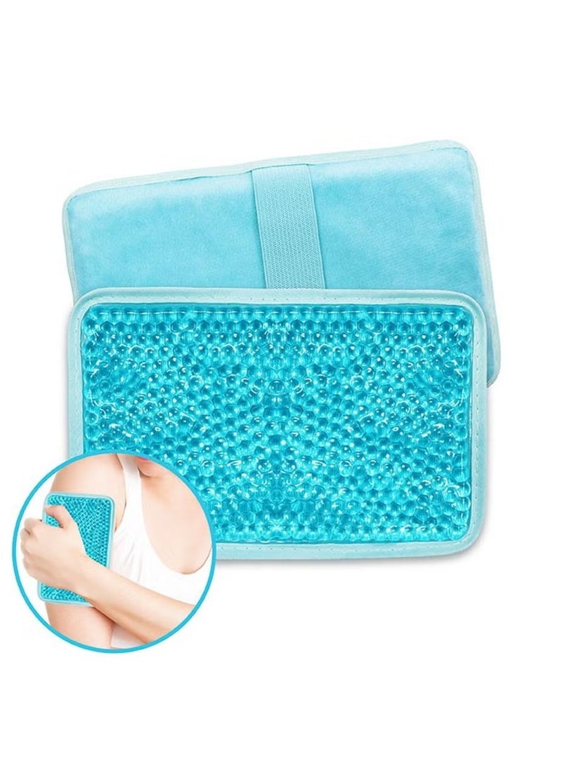 Ailily 1pcs Reusable Hot Cold Gel Ice Pack Compress Therapy for Pain Swelling,Injuries of Knee Shoulder Foot Back Ankle Neck  - Image 1