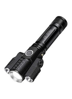 Generic 3 HEAD Flashlight 8000 Lumens Rechargeable, Zoomable, 4 Modes, IPX6 Waterproof Ultra Bright Hand Torch Flashlight for Comping Outdoor Emergency  - Image 1