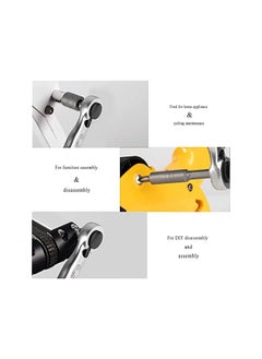 SHOWAY 38 In 1 Sturdy Ratchet Wrench Set Mini Multi Function Screwdriver Set Easy Carry Socket Set Hardware Tool Combination Screwdriver Tool Box Srwre01 Og  - Image 5