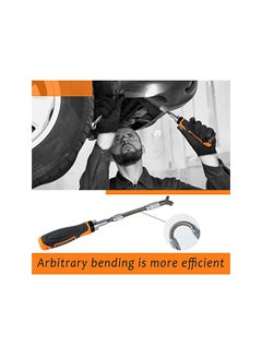 SHOWAY 38 In 1 Sturdy Ratchet Wrench Set Mini Multi Function Screwdriver Set Easy Carry Socket Set Hardware Tool Combination Screwdriver Tool Box Srwre01 Og  - Image 4