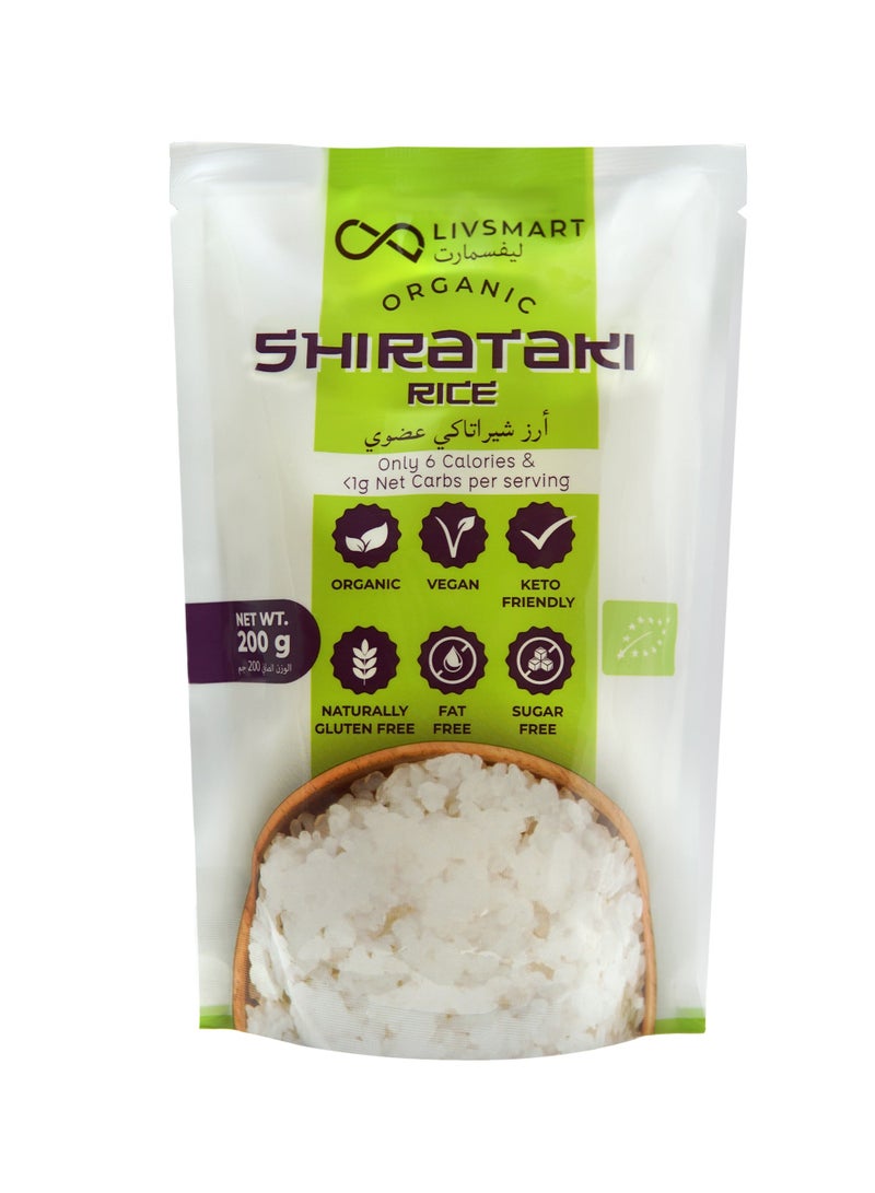 LIVSMART Organic Shirataki Rice 200g, Pack of 2 - Image 2