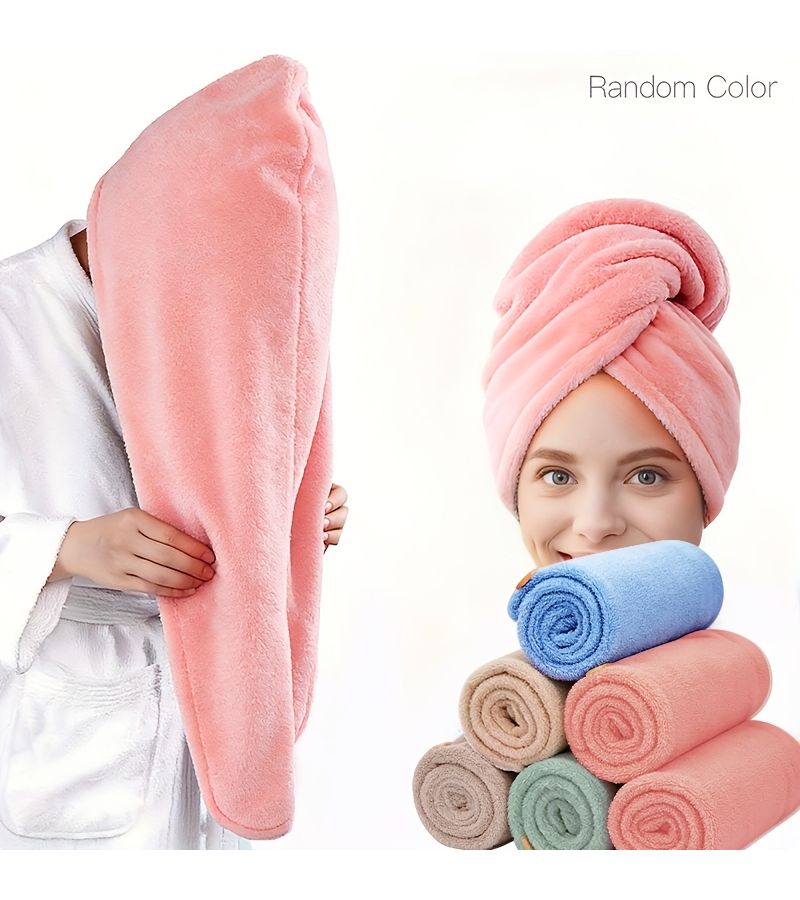 Quick Dry Ultra Fine Fiber Towel 9.45 X 22.83 Inches Green Bean Soft Absorbent Solid Color Rectangle Household Bathroom Essentials 1 Piece - Image 1