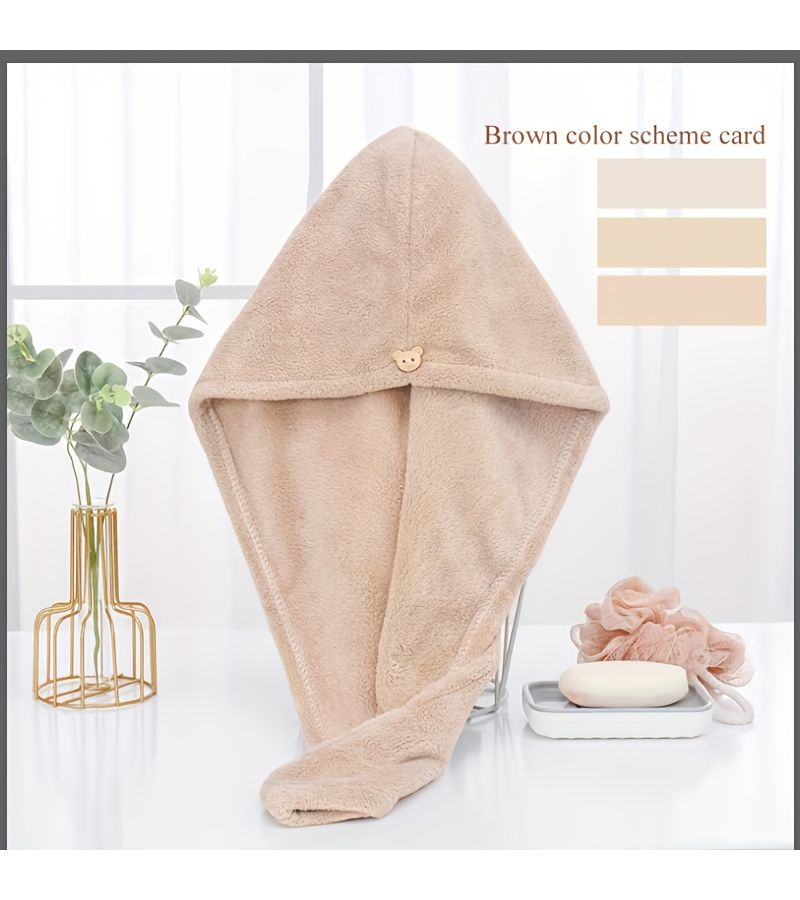 Quick Dry Ultra Fine Fiber Towel 9.45 X 22.83 Inches Green Bean Soft Absorbent Solid Color Rectangle Household Bathroom Essentials 1 Piece - Image 4