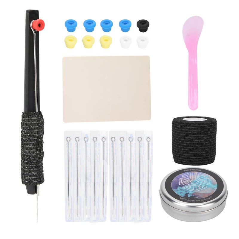 Professional Hand Tattoo Pen Kit DIY Tattoo Complete Tool Kit For Tattoo Experts Beginners - Image 3