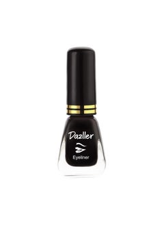 DAZLLER DAZLLER Liquid Eyeliner, 6.5Ml, Black, Velvet Matte, Washable, Water-Resistant, Smudge-Proof  - Image 1